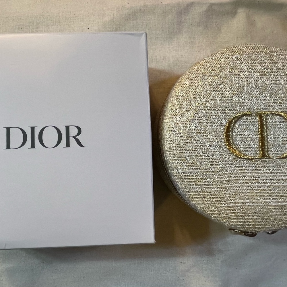 NWT Dior Mini Jewelry Case Christian Dior Trousse Pouch Brand new with box CD - Picture 7 of 12